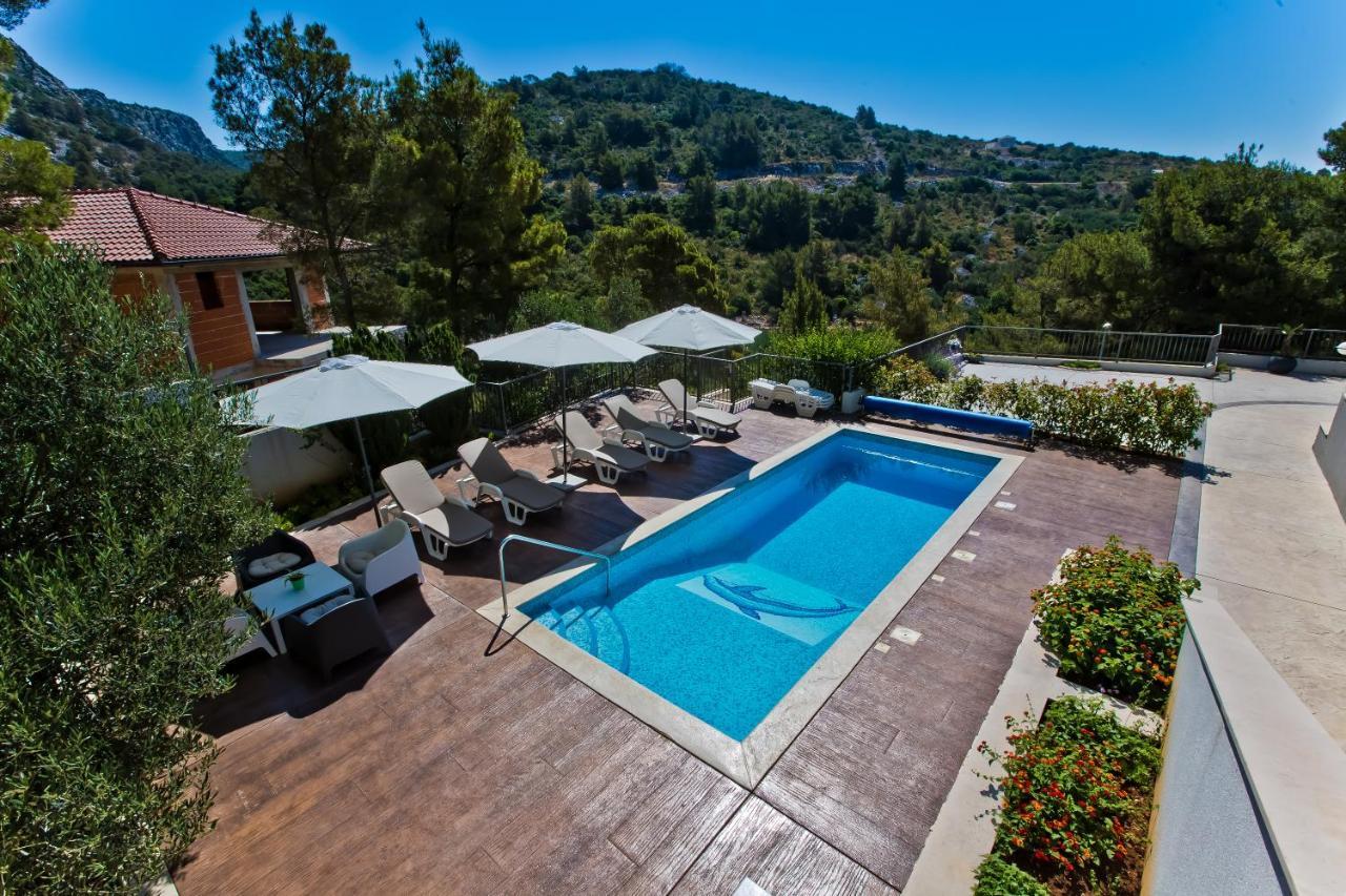Island Hvar Seaside Villa Levanda With Beach, Pool & Seaview Hvar Town Eksteriør bilde